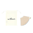 bavoir "blush squares"