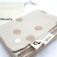 serviette de table blush squares & smileys
