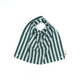 serviette de table green stripes