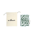serviette de table green zebra & dots