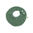 bavoir imprimé "green dalmadots"