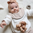 bavoir basic beige
