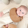 bavoir brown dalmadots