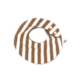bavoir "vertical brown"