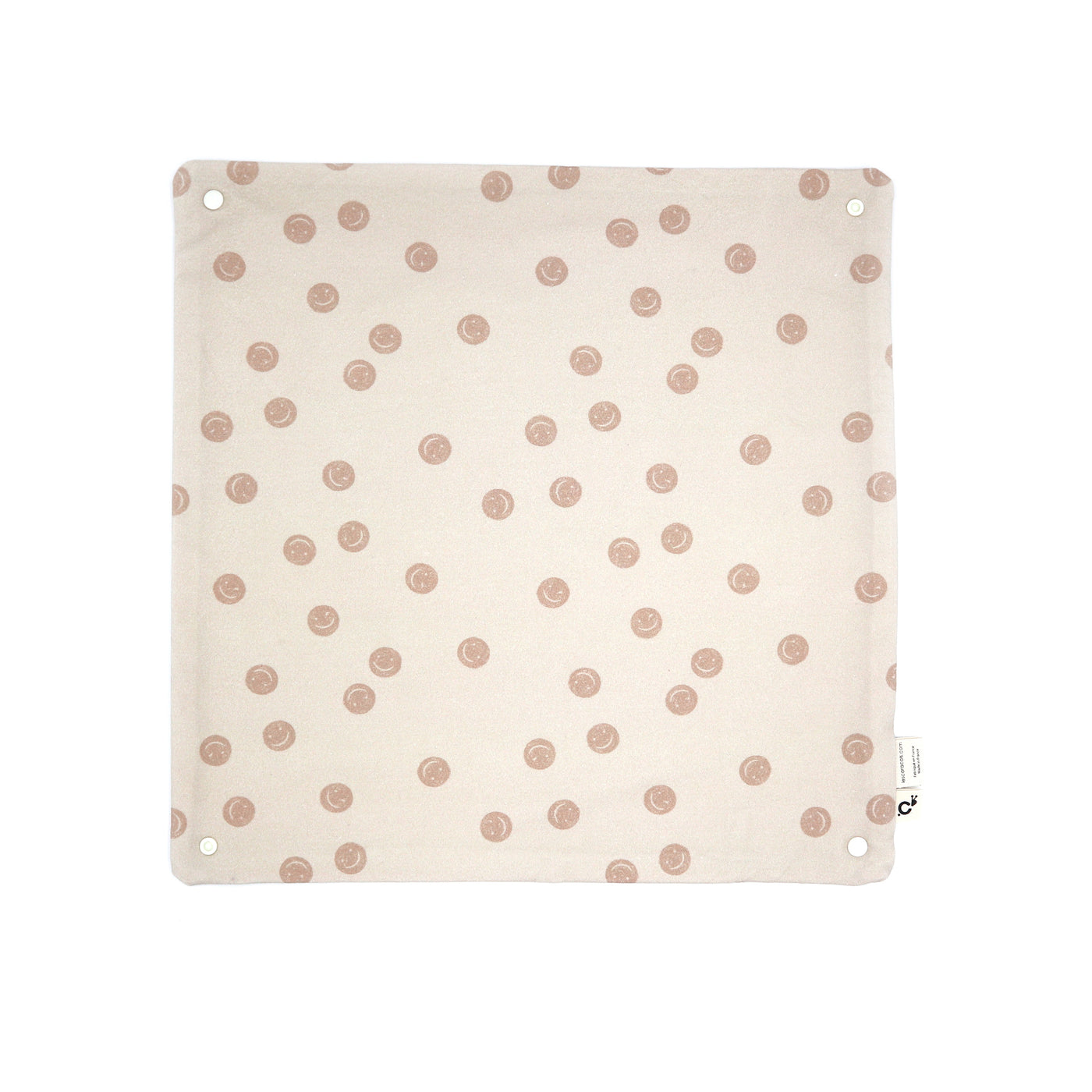 serviette de table blush squares & smileys